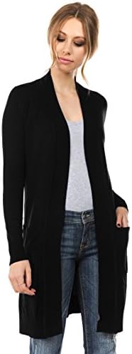 Cielo Womens Long Sleeve Sweater Duster 