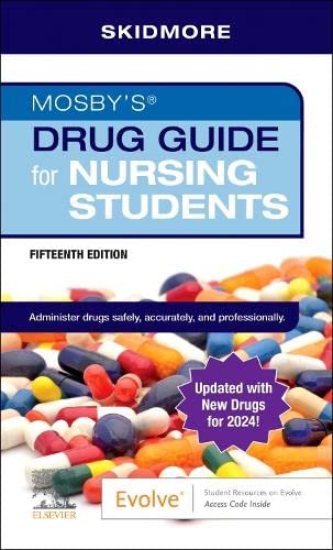 Mosby's Drug Guide F/Nurs...2024 Update