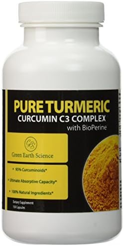 Turmeric Supplement Turmeric Curcumin 750mg Curcumin C3 Complex with Bioperine 150 Capsules 100% Natural Pure Turmeric Extract with Black Pepper 95% Curcuminoids Turmeric Capsules Natural Curcumin Supplements. This Is a High Quality Product . Turmeric Supplement Vegetable Capsule (150 Capsules)