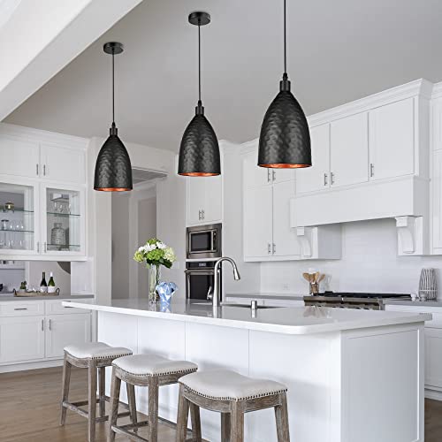 Pendant Light Black Metal Farmhouse Lighting Industrial Vintage for