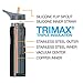 EcoVessel Summit TriMax Triple Insulated Stainless Steel Water Bottle with Flip Straw - 24 Ounces
