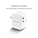 Mackertop 36W Dual USB Wall Charger with Qualcomm Quick Charge 3.0 and 1 Ports 5V 2.4A for Huawei P9,Galaxy S7/S6/Edge, Note 5/4, LG G5/G4, HTC One M8/M9/A9, Nexus 6, iPhone, iPad and More Phone