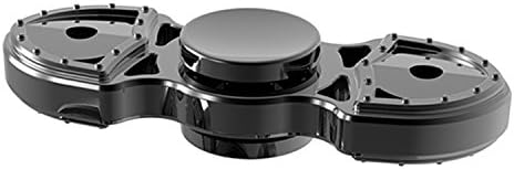Lvhennan Fidget Spinner Toy Time Killer Perfect to relieve ADHD Anxiety Reduce Stress Helps Focus Black