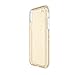 Speck iPhone XS Presidio Clear + Glitter Case, Scratch-Resistant IMPACTIUM 8-Foot Drop Protected iPhone Case that Resists UV Yellowing, Gold Glitter/Clear