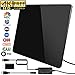[2019 Newest] HDTV Antenna,Indoor Digital TV Antenna Amplified Support 4K 1080P VHF UHF & Older TV's Digital Antenna with Amplifier Signal Booster,17ft Coax Cable/USB Power Adapter (160Miles)