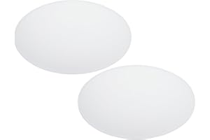 PATIKIL 11.5" Diameter Lampshade Diffuser, 2 Pcs 2.7mm Thick Round Diffuser Sheet for Drum Lampshades, Pendants Light, DIY Li