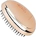 Mini Travel Size - Detangle Hair Brush for Women, Toddlers & Kids Best for Wet & Dry Hair, Portable & Pocket Sized Hair Brush Detangling Hair Comb Massages Hair Shafts & Stimulates Hair Growth. (Gold)