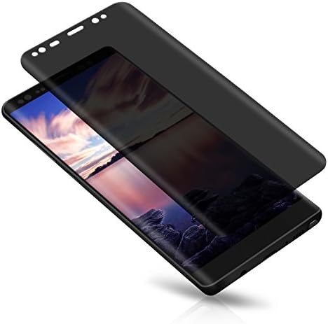 Galaxy Note 8 Screen protector, First protection Note 8 Privacy Tempered Glass Anti-Spy [3D Curved][Case Friendly] Screen Protector Shield For Samsung Galaxy NOTE 8 (Transparent)