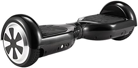 Langbo Smart Self Balancing Scooter Hoverboard with 6.5" inch Wheels and bluetooth speaker - UL2272 Certified-Black