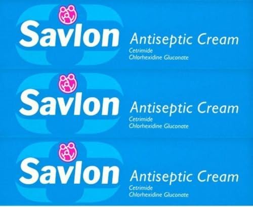 Savlon Antiseptic Cream, 100 g, Pack of 3, 100 g (Pack of 3)