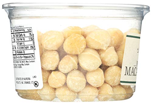 AURORA PRODUCTS MACADAMIA NUTS, RAW, 8 OZ