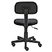Homycasa Armless Swivel Office Mesh Computer Desk Chair, Black
