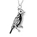 Controse Women's Silver-Toned Stainless Steel Rave N Bones Necklace with Pendant 28