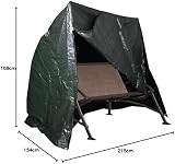 RAM ONLINE Heavy Duty Waterproof 3 Seater Hammock Cover with Zip 215cm Green view 8