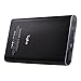 Tqka 10000mAh Power Bank, One of the Most Chic and Attractive Portable Chargers, Dual USB Output Brilliant External Battery Pack for iPhone, Samsung, HTC, Tablets and More - Black