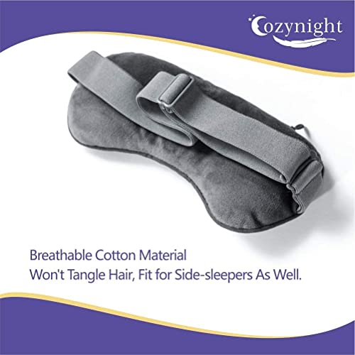 Cozynight Weighted Lavender Eye Mask for Sleeping, Yoga, Dry Eyes, Headache, Migraine Relief