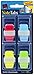 Avery Mini NoteTabs, 1 x 1.5 Inch Round Edge, Assorted Colors, Pack of 40 (16357)