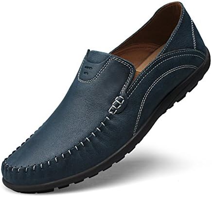 Men's Driving Slip on Casual Leather Loafers Shoes