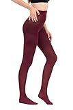 Girls Sweater Knit Cotton Blend Footed Tights - Assorted Colors