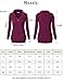 Messic Pullover Sweaters for Women, Women's Long Sleeve V-Neck Kangaroo Pocket Lapel Sweatshirt, Colorful Gray, XX-Large
