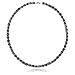 Gem Stone King Black Cultured Freshwater Pearl Necklace Bracelet Earrings Set 18