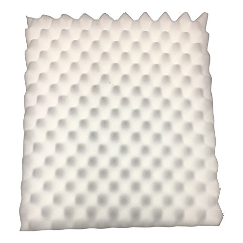 PCP Wheelchair Cushion Convoluted Foam Egg Crate, White Pricepulse