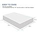 Lighting Mall Premium Hypoallergenic Waterproof Mattress Protector Twin Size with Cotton Terry Surface, Vinyl-free and Breathable