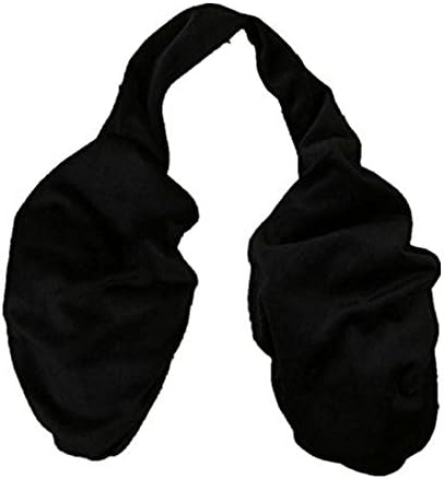 Susenstone Women Towel Underwear,Ta-Ta Towel,Soft Sport Towel Boob Sweat Towel Bra (Black, S)