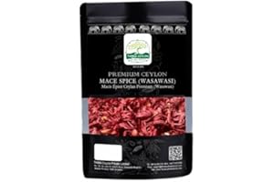 THIMA Ceylon Premium Mace Spice, Wasawasi, Natural Sun-Dried, Gluten-Free, Non-GMO, 70g