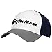 TaylorMade Lifestyle 2017 New Era 39thirty Hat, Large/X-Large, Gray/White