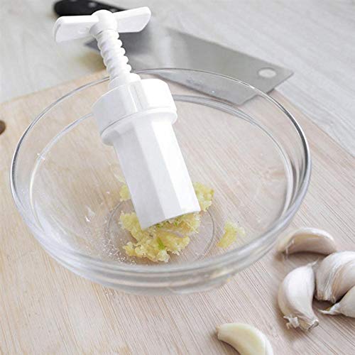 Vegetable Onion Garlic Manual Press Twist Cutter Crusher Food Chopper Slicer Peeler Dicer - Garlic Presses