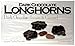 Gourmet Caramel Chocolate Pecan Candy Gift Box | Chewy Dark Chocolate Covered Longhorns Caramel Clusters Texas Souvenir (1 box – 12 ounces) Plus Recipe Booklet Bundlethumb 2