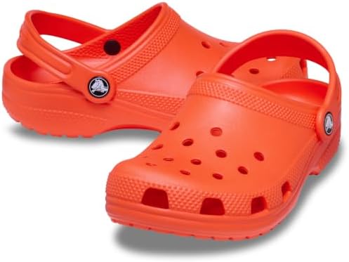 Crianças unissex, Classic Clog K, Laranja chocante, 36-37 anos