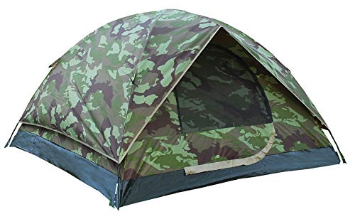 GigaTent 7x7 WATERPROOF CAMOUFLAGE UV 3-SEASON 3 PERSON PITCH TENT FOR OUTDOOR ACTIVITIES - Thumbnail 4