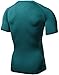 TSLA Men's UPF 50+ Quick Dry Short Sleeve Compression Shirts, Athletic Workout Shirt, Water Sports Rash Guard, BLM Edition Guard Forest Green, XX-Large