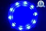 Cornhole LED Board Lights so You Can Play at Night! (set of 2) -Choose from White or Blue- Quality Construction, 1 Year Replacement Warranty! (Blue)