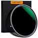 K&F Concept 82MM Neutral Density Lens Filter 10 Stops ND 1000 Filter HD 18 Layer Neutral Grey ND Lens Filter with Multi-Resistant Nano Coating primary
