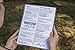Yardzee Score Cards with Rules on the Back, Laminated Yardzee Score Card, Reusable, Dry Erase score sheet for Giant Outdoor Dice Games, Jumbo Score Sheet for Yahtzee (ONE Yardzee Score Card)
