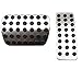 Astra Depot Stainless Steel Gas Brake Pedals Pads for Mercedes Benz M GL R Class AMG GL350 GL450 GL550 GL63 AMG ML350 ML550 ML63 AMG R350 ML450 GL320 ML320 R320 ML500 R500