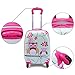 Lucky Link 2pcs ABS Kids Suitcase Carry On Luggage Set for Boys Girls，16