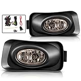 AUTOSAVER88 Fog Lights For Acura TSX 2004 2005 2006 (Real Glass Smoke Lens with Bulbs & Wiring Harness)