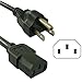 Insignia 3-Prong Power Cord LCD LED Plasma TV AC Replacement Cable Flat Screen 6