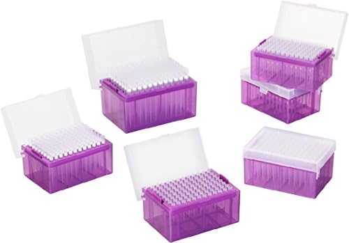 Sterile Pipette Tips, DNAse and RNAse free, Autoclavable, 200ul (1 rack, 96 tips)