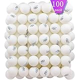 MAPOL 100 Pack White 3-star Table Tennis Balls Advanced Training Ping Pong Ball