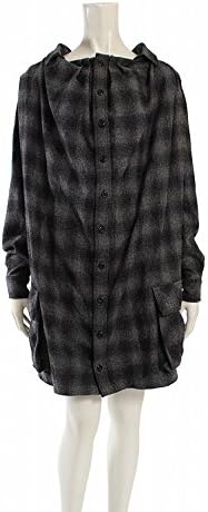 Amazon ズッカ Zucca シャツワンピース ウール ダークグレー 黒 Zucca Pendleton 中古 服 ファッション小物 通販