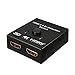 HDMI 2.0 switch, HOCOSY 2 Ports 2x1 or 1x2 HDMI Bi-Directional switcher Support Ultra HD 4K 3D 1080P for DVD, HD TVs, Projectors, PS3, PS4, Computer, Notebook ect