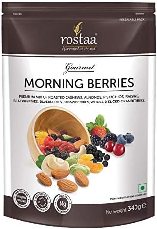 Indian dry nuts dry fuits Morning Berries, 340g
