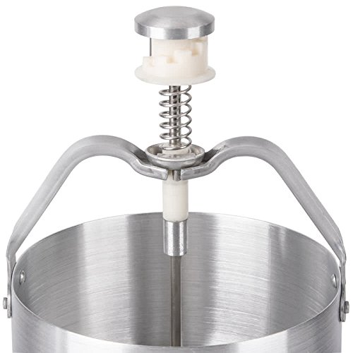 Royal Industries Professional Pancake Batter Dispenser, Stainless Steel, 8 Cups, Silver