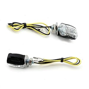 WBTY Richtingaanwijzers Licht,1 Paar Universele Motorfiets Mini LED Richtingaanwijzer Lights Marker Indicator Lamp voor…