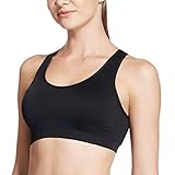 Baleaf Women's Seamless Racerback Yoga Pilates Sports Bra Removable Pads